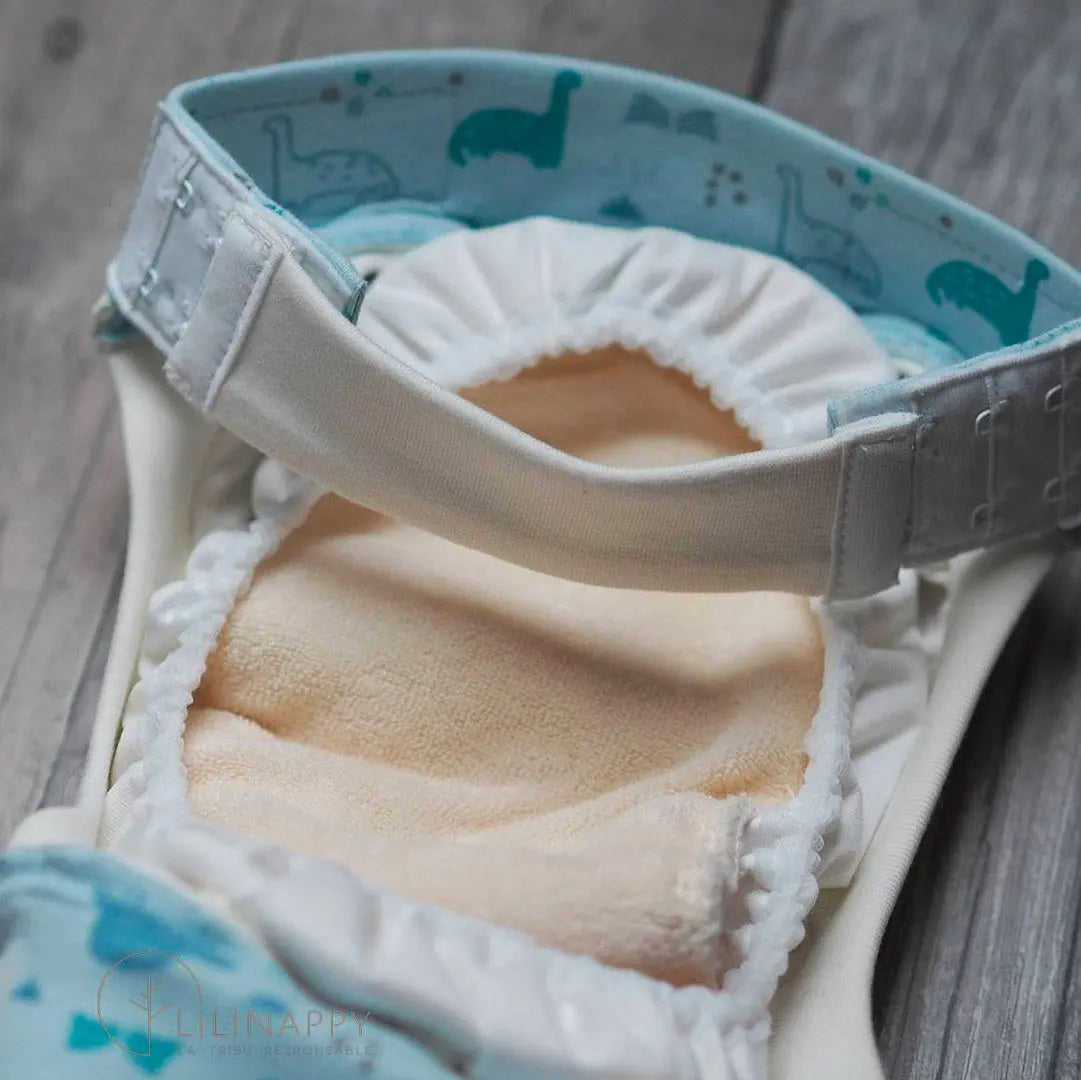 Couche lavable TE3 EasyFree en laine bio Popolini - Lilinappy