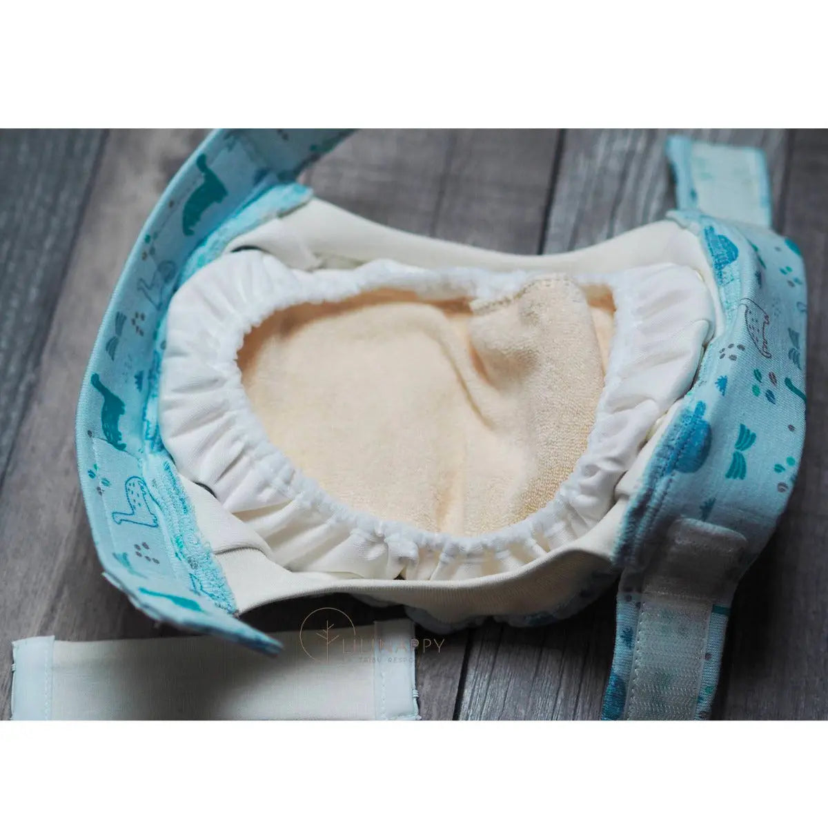 Couche lavable TE3 EasyFree en laine bio Popolini - Lilinappy