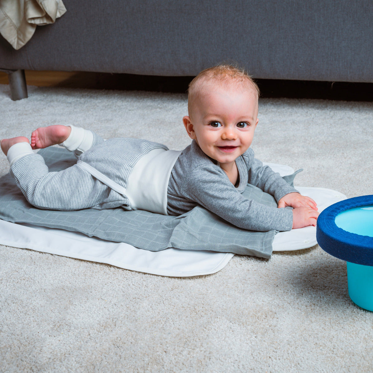 Pantalon d'apprentissage HNI Popolini Beige Leaves