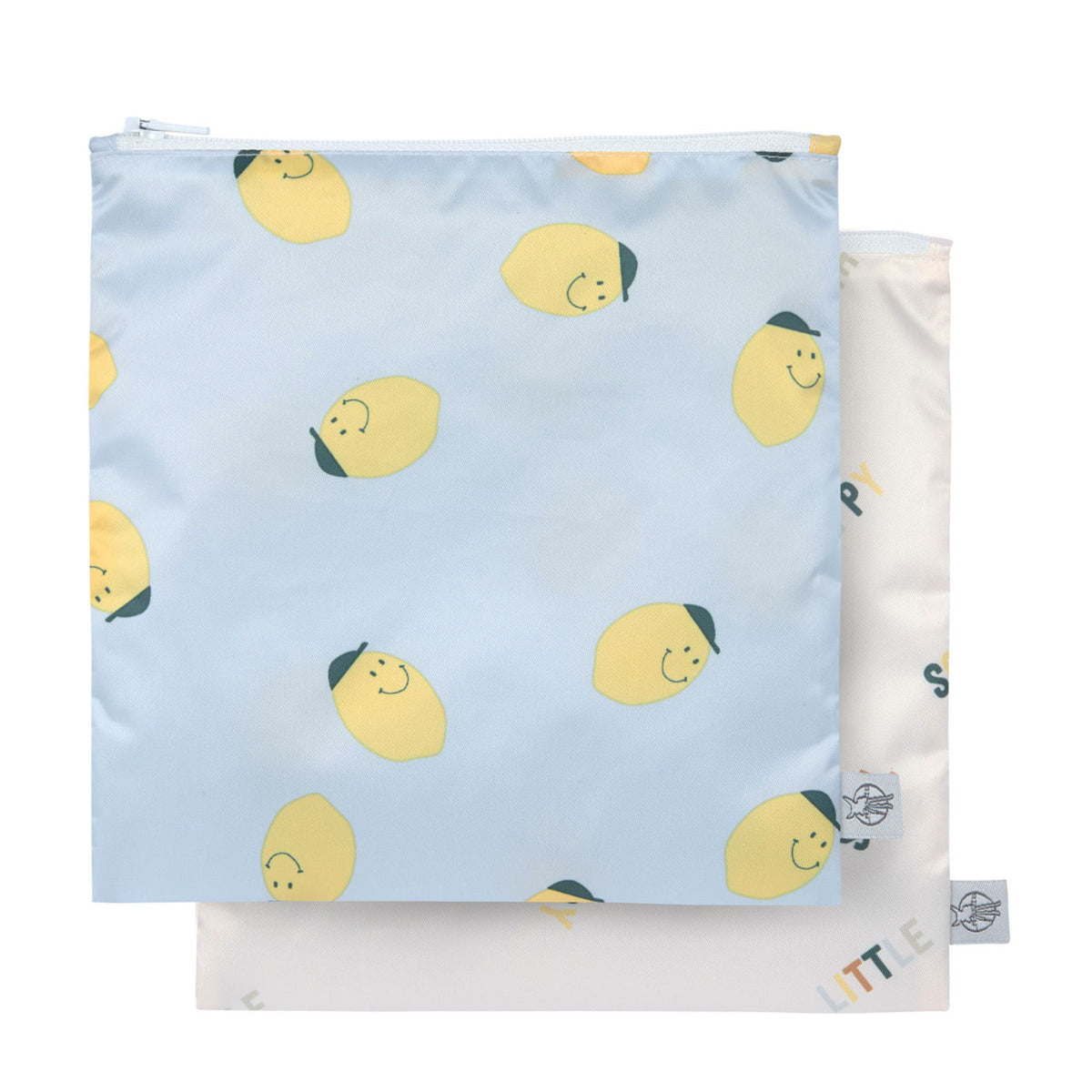 2 pochettes à snack Lässig - Happy Fruits Citron