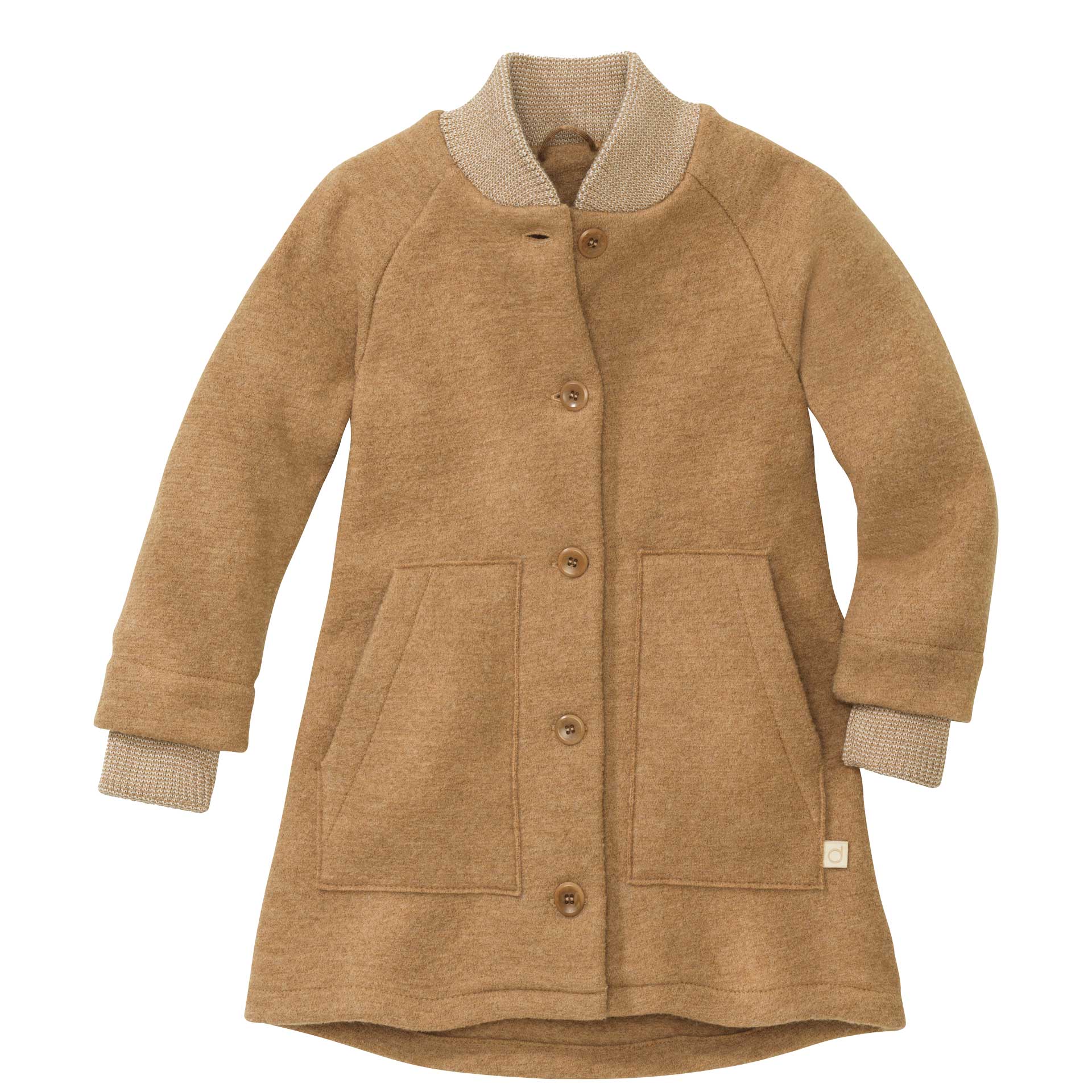 Manteau pour enfants en laine bouillie Disana
