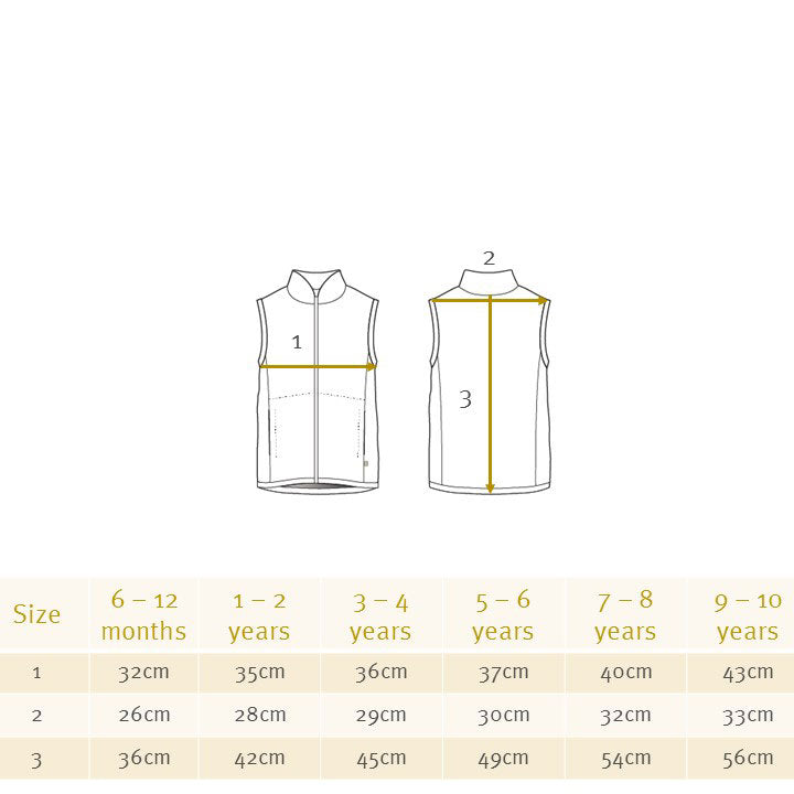 Veste sans manches en laine bouillie bio Disana – Aubergine