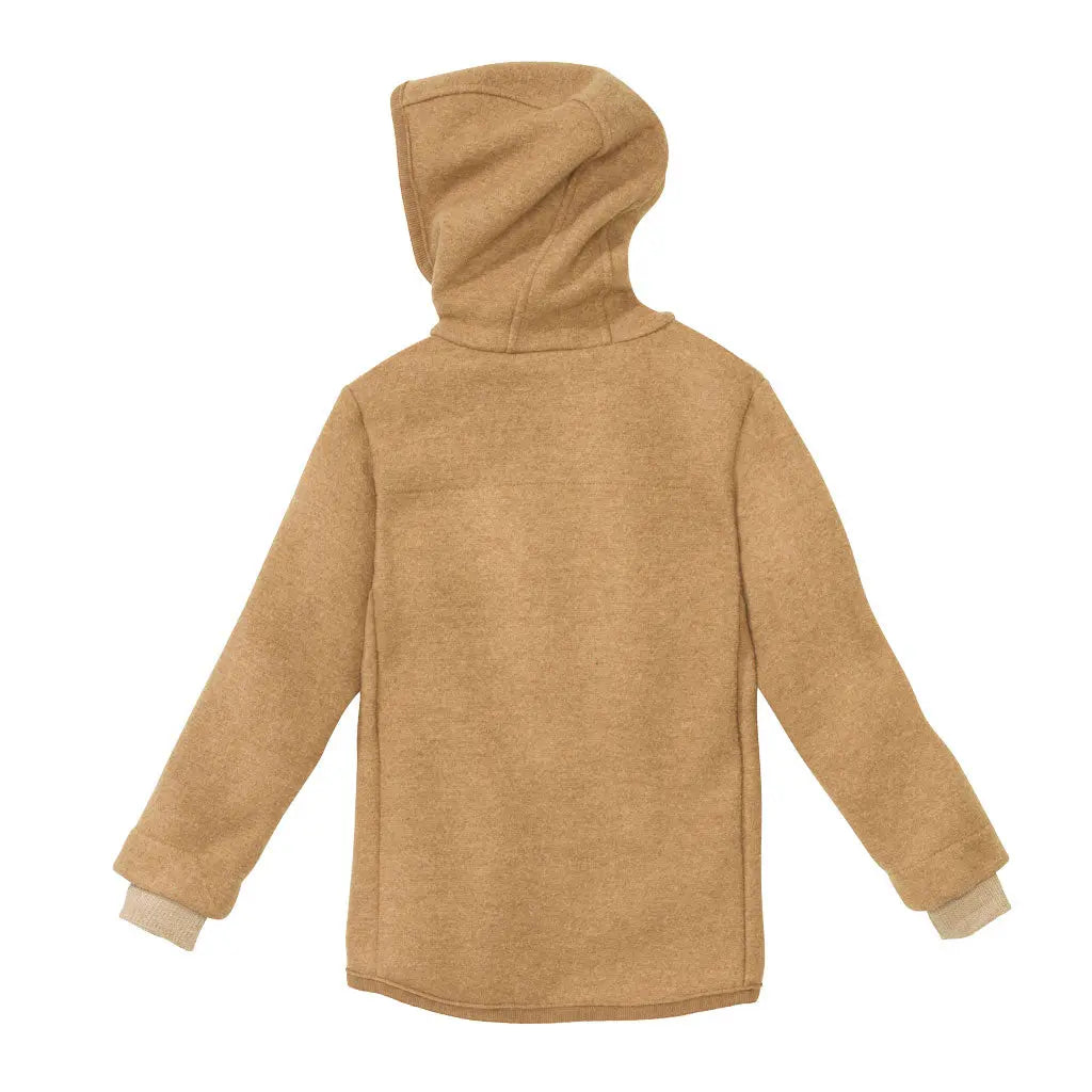 Veste pour enfants en laine bouillie Disana - Caramel