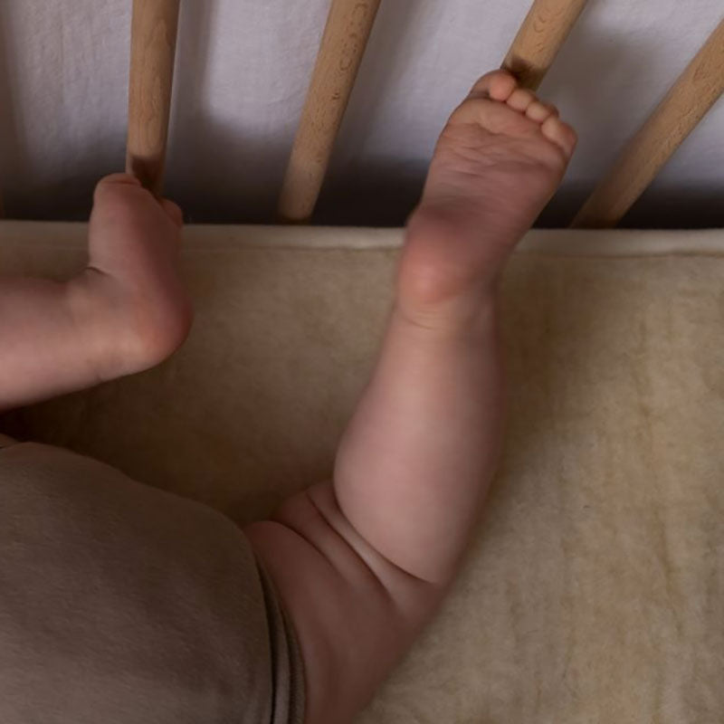 Protège matelas en laine Alwero - 160x200cm - Lilinappy