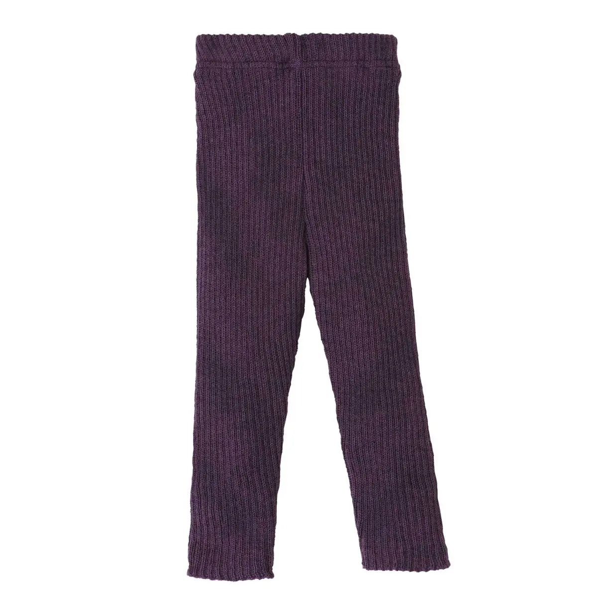 Leggings bébé en laine mérinos Disana - Aubergine