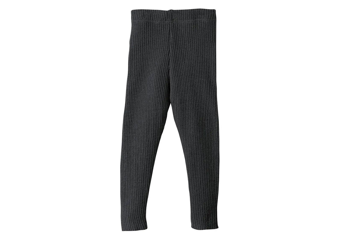 Leggings bébé en laine mérinos Disana - Gris foncé Disana