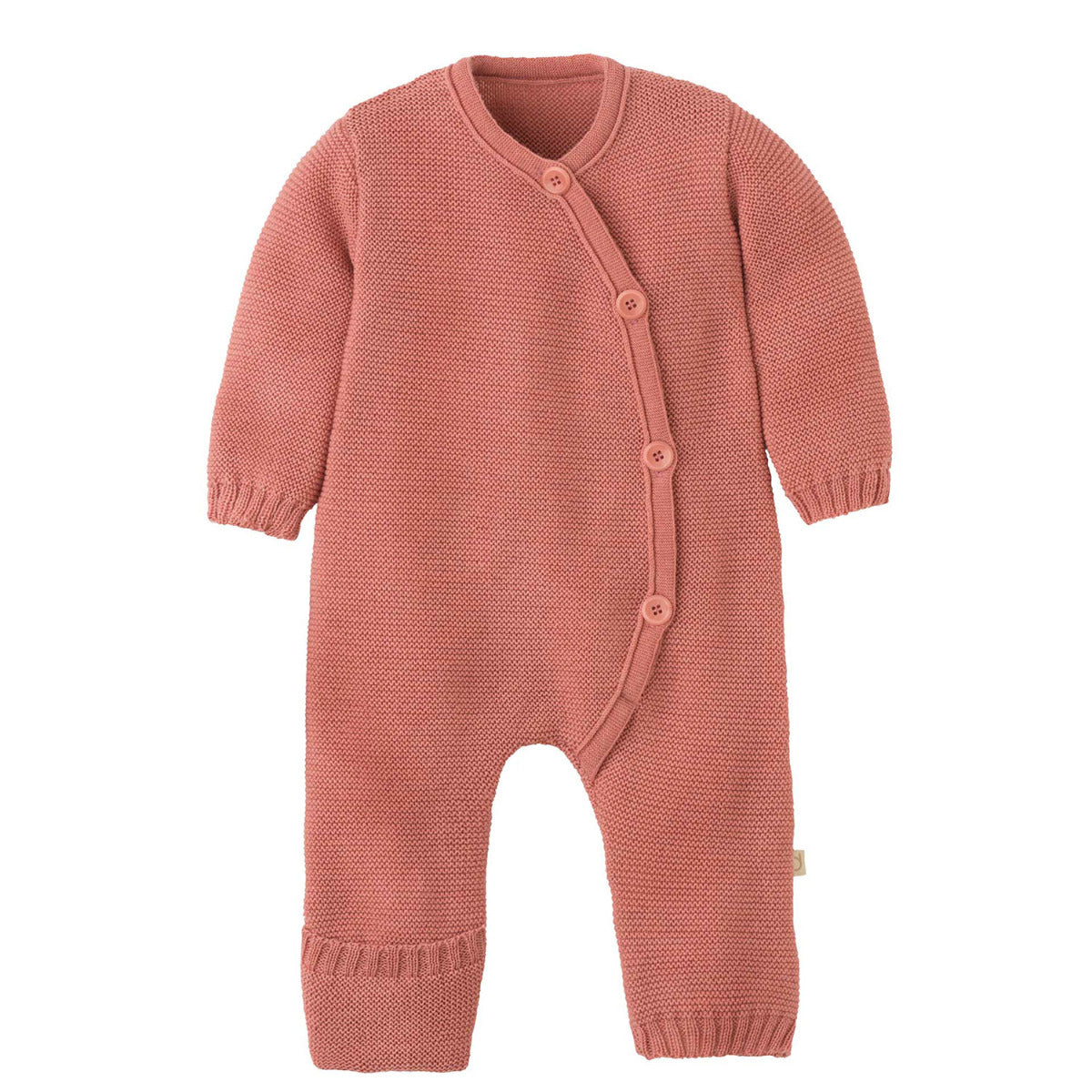 Combinaison en laine tricotée Disana - Soft Pink