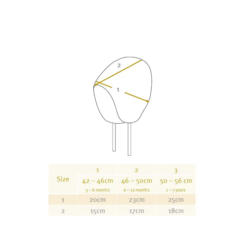 Bonnet pour bébé en laine bouillie Disana - Olive - Lilinappy
