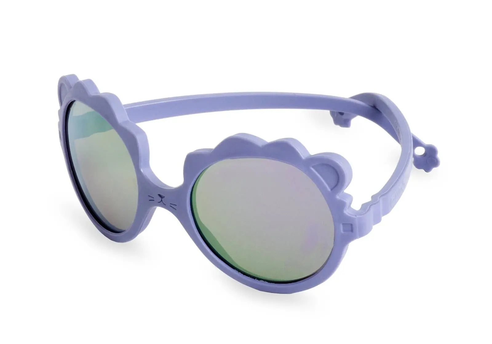 Lunettes de soleil Lion KI ET LA - Lilas 0-12 mois - Lilinappy