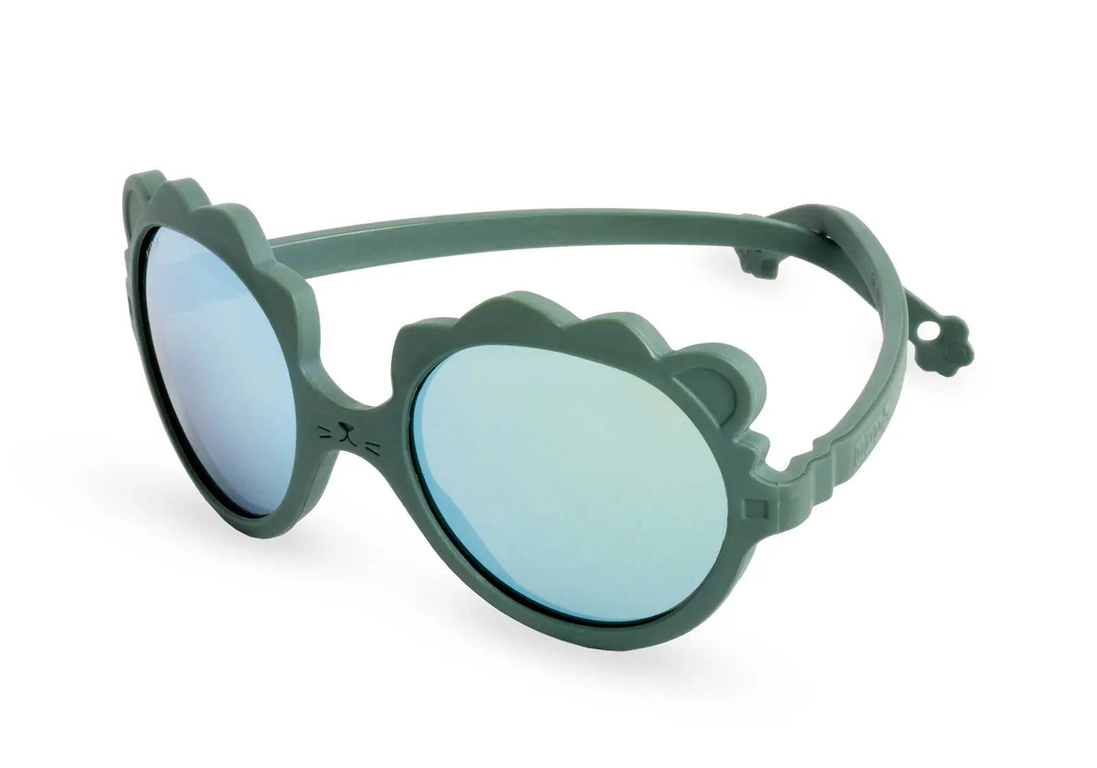 Lunettes de soleil Lion KI ET LA - Vert 0-12 mois - Lilinappy