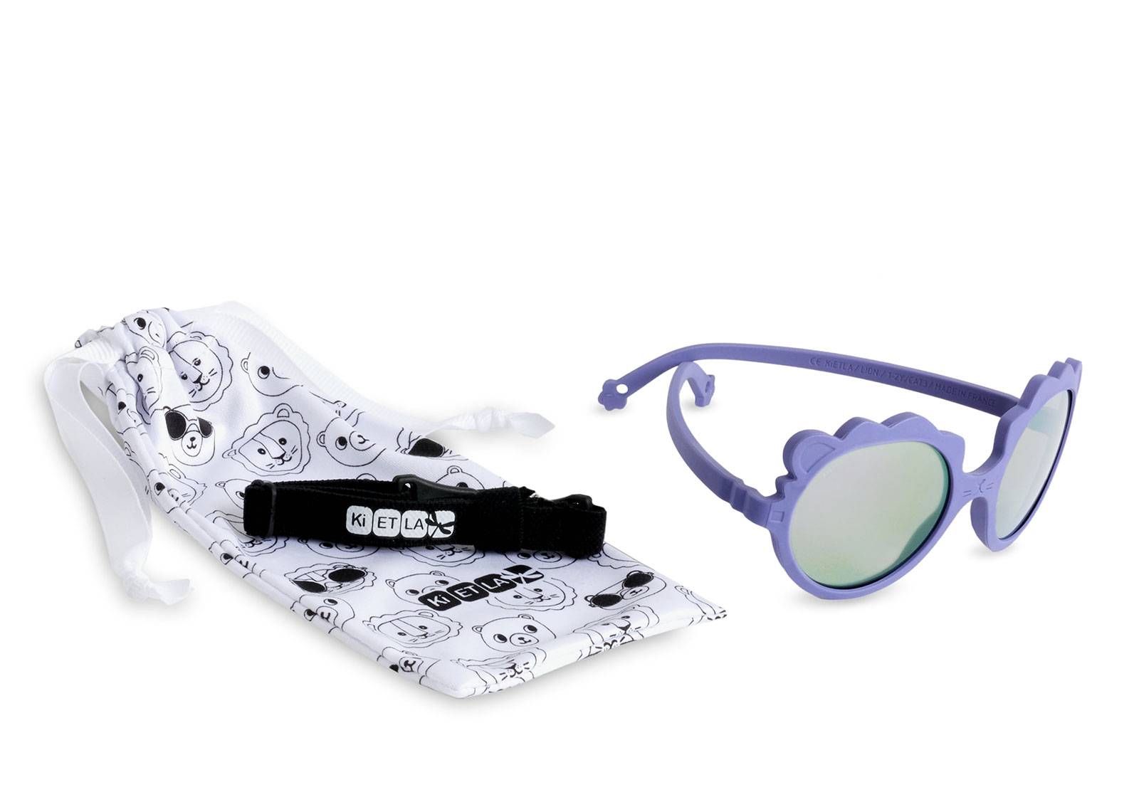 Lunettes de soleil Lion KI ET LA - Lilas - Lilinappy