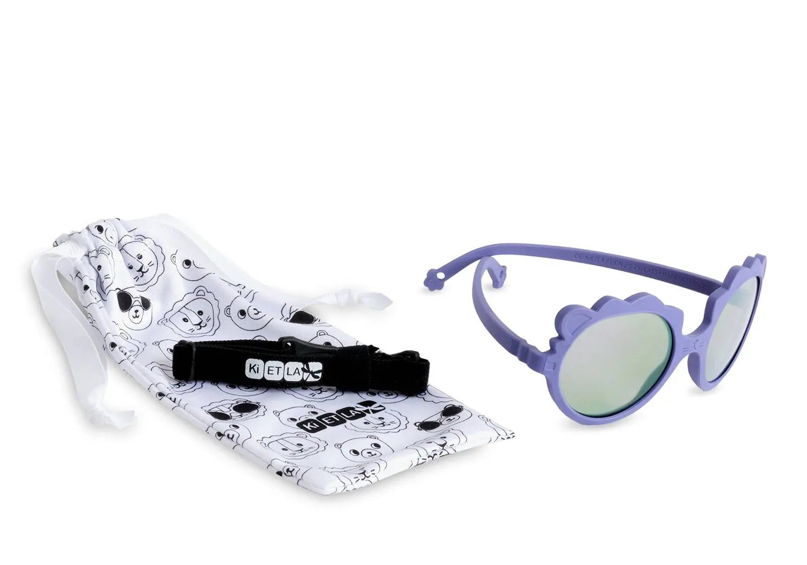 Lunettes de soleil Lion KI ET LA - Lilas - Lilinappy