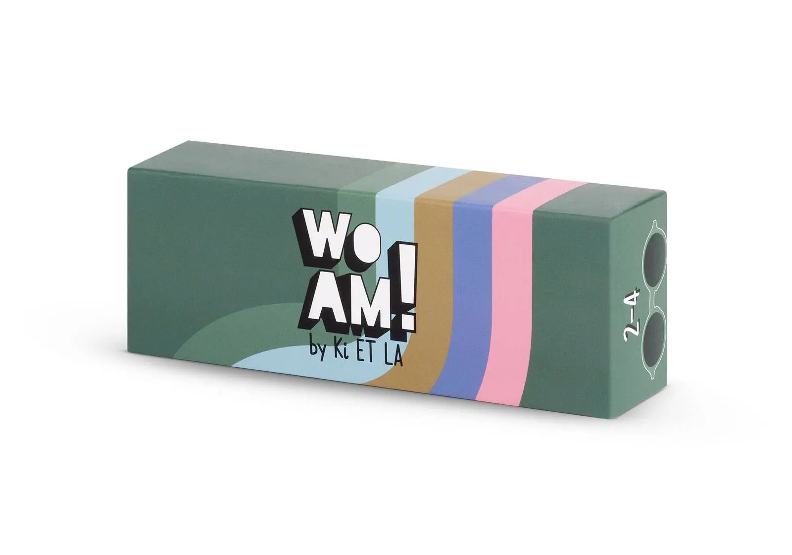 Lunettes de soleil WOAM by KI ET LA - Vert bouteille - Lilinappy