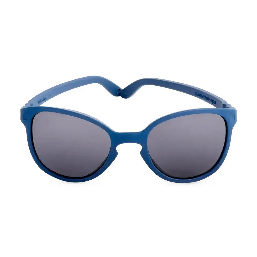 Lunettes de soleil Little Kids pour enfants de 1 à 4 ans Ki ET La, modèle Wazz coloris noir, monture légère et incassable, verres catégorie 3