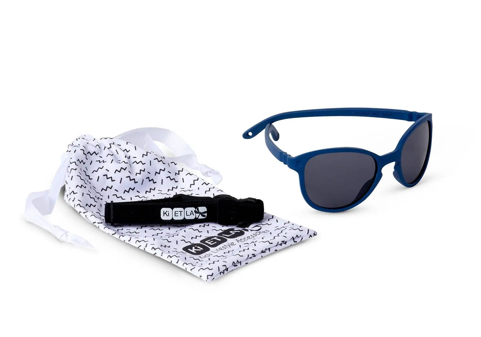Lunettes de soleil Little Kids WAZZ KI ET LA - Denim - Lilinappy