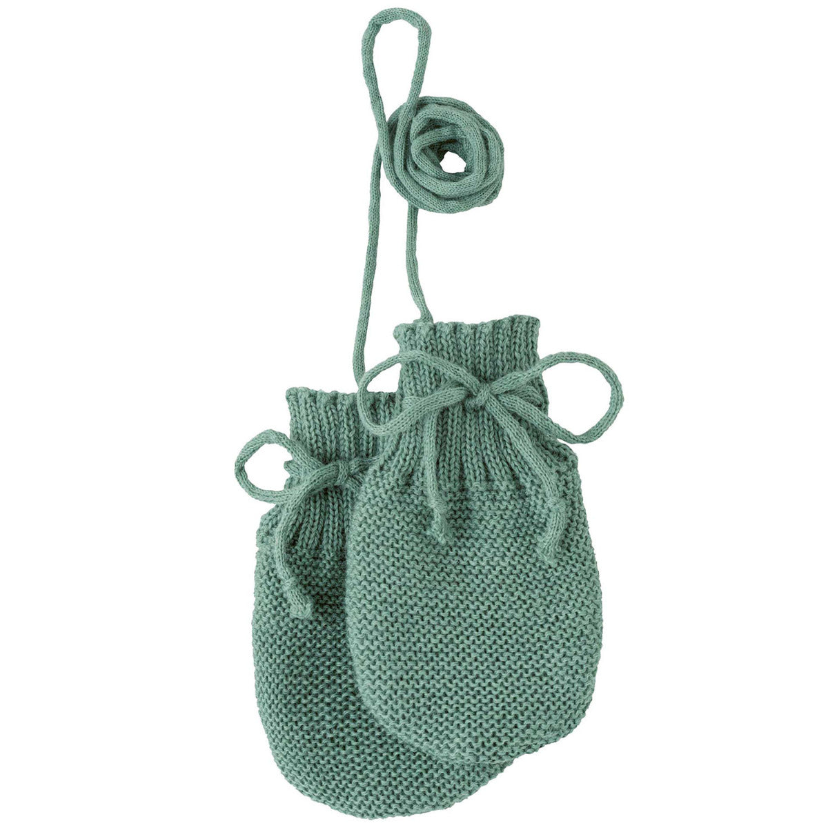 Moufles en laine Naissance Disana - Jade