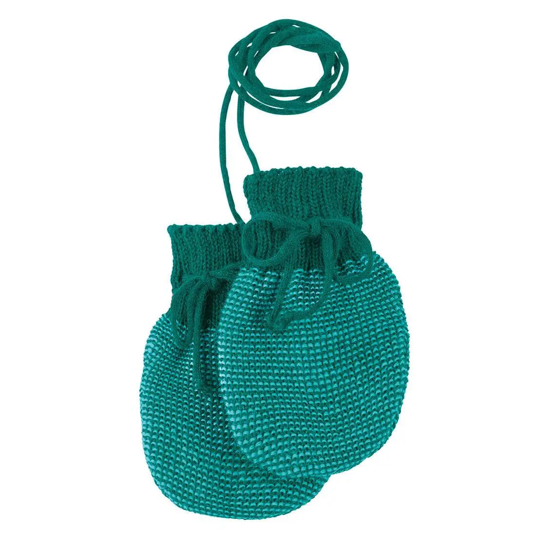 Moufles en laine pour bébé Disana - Pacific et lagon Disana