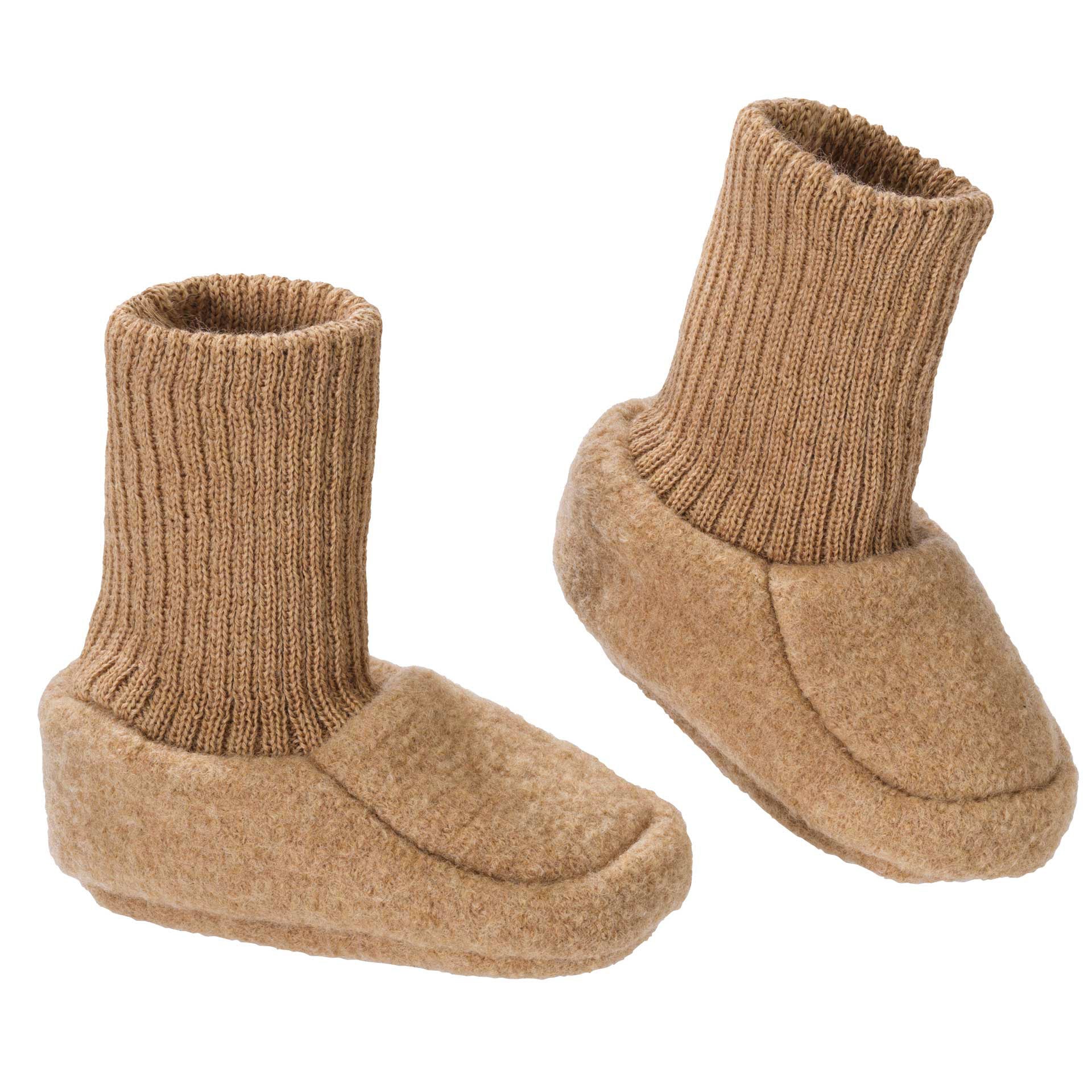 Chaussons en laine bouillie Disana - Bébé - Lilinappy