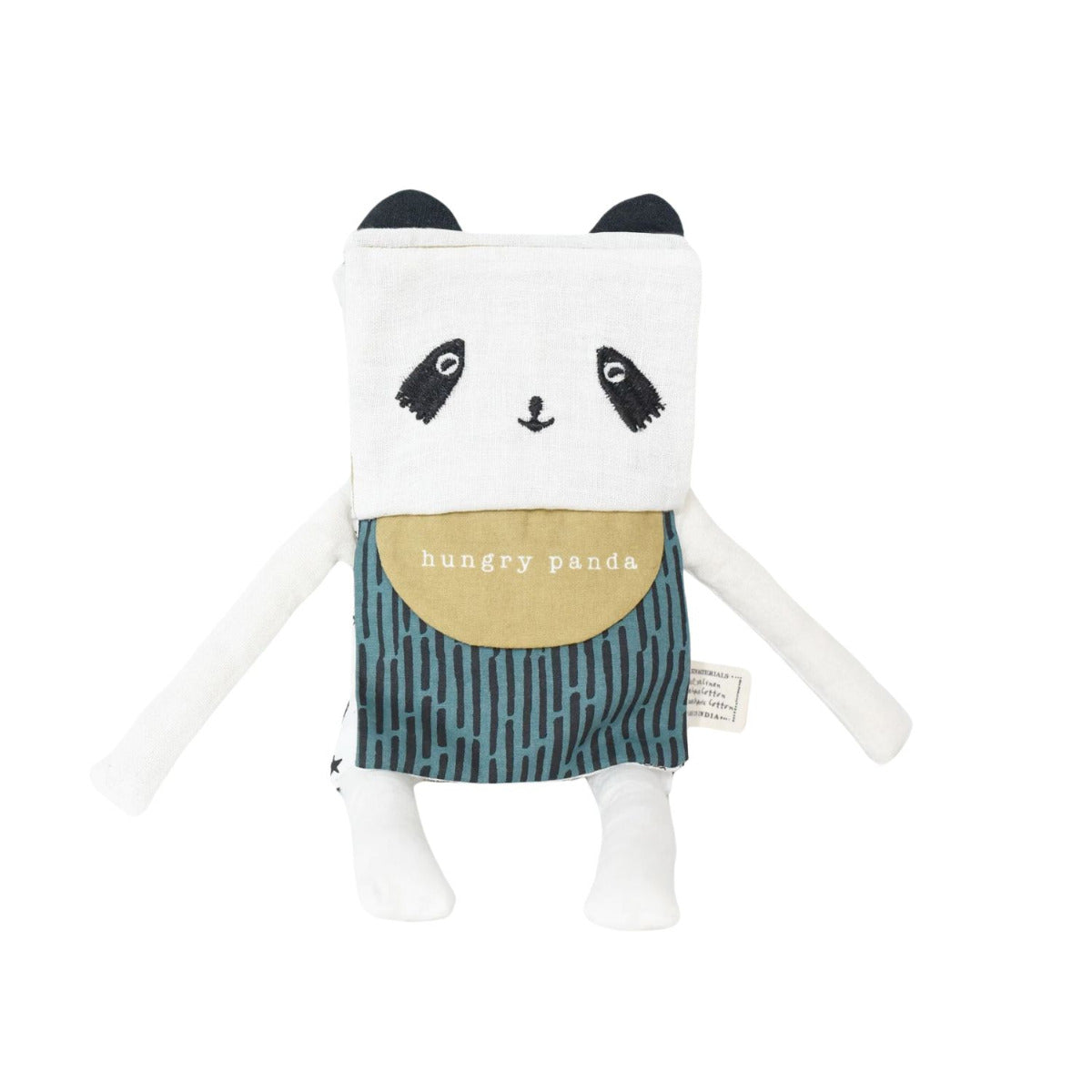 Panda Flippy Friend en coton bio Wee Gallery - Lilinappy