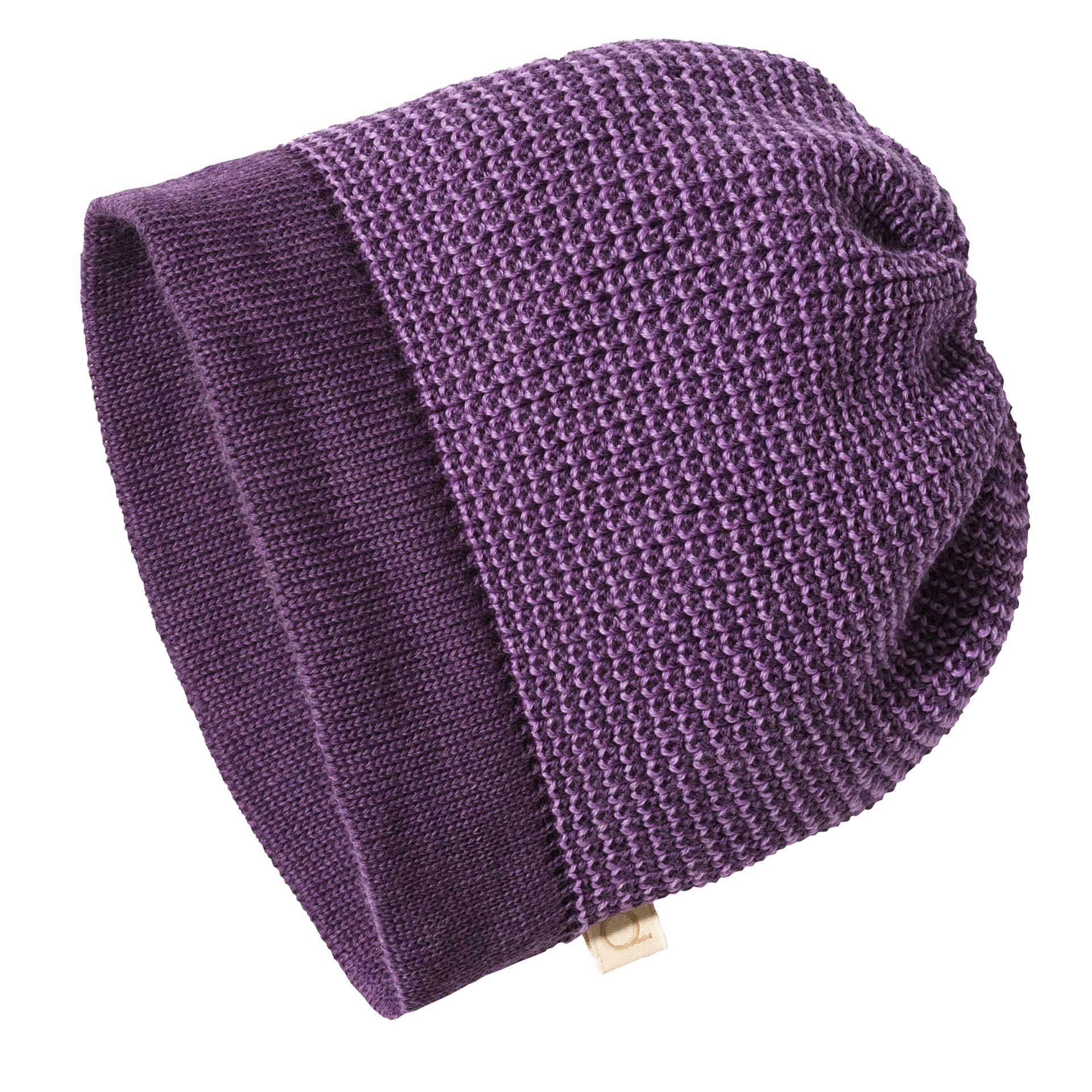 Bonnet Beanie en laine mérinos bio Disana - Adulte