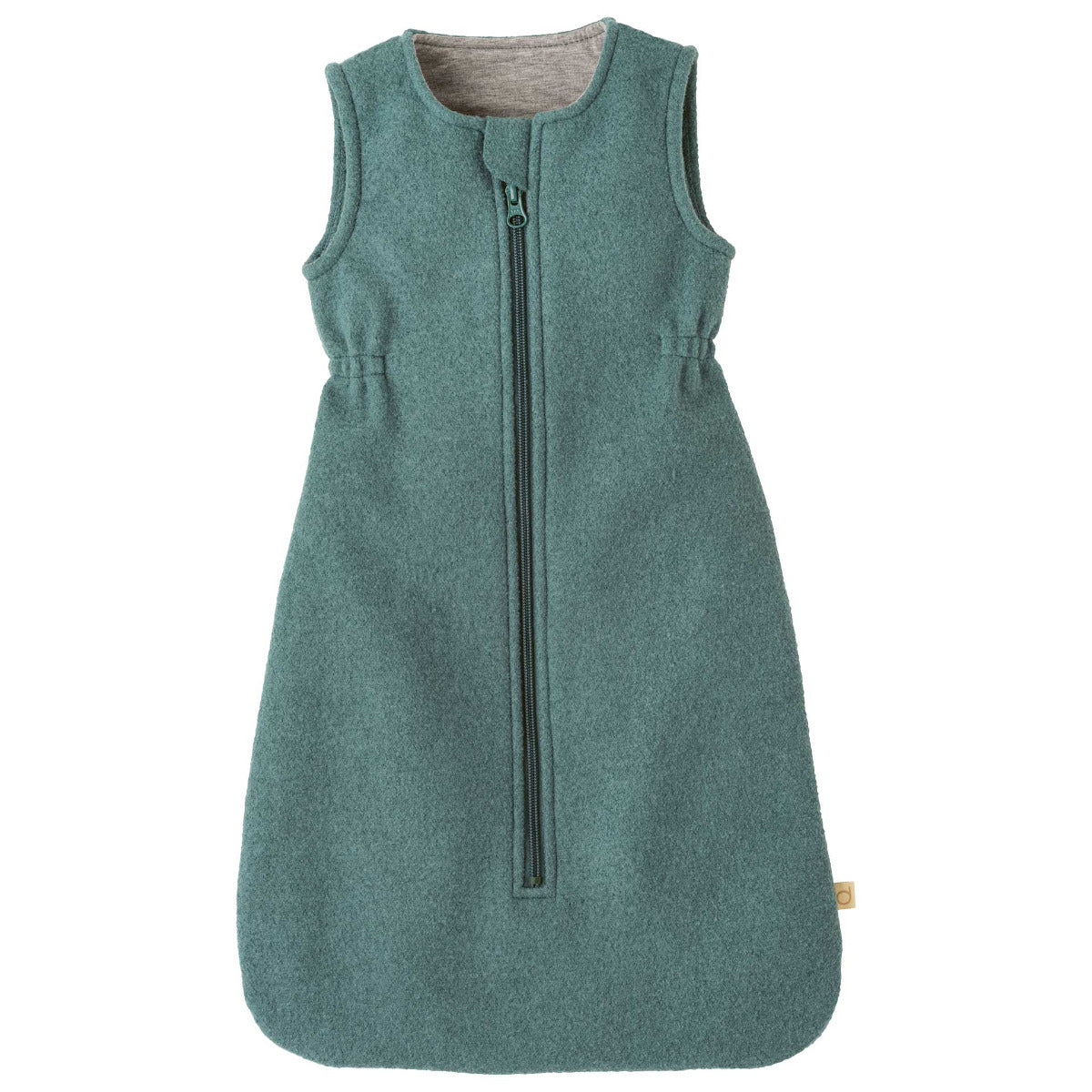 Gigoteuse en laine bouillie et coton bio Disana - Eucalyptus