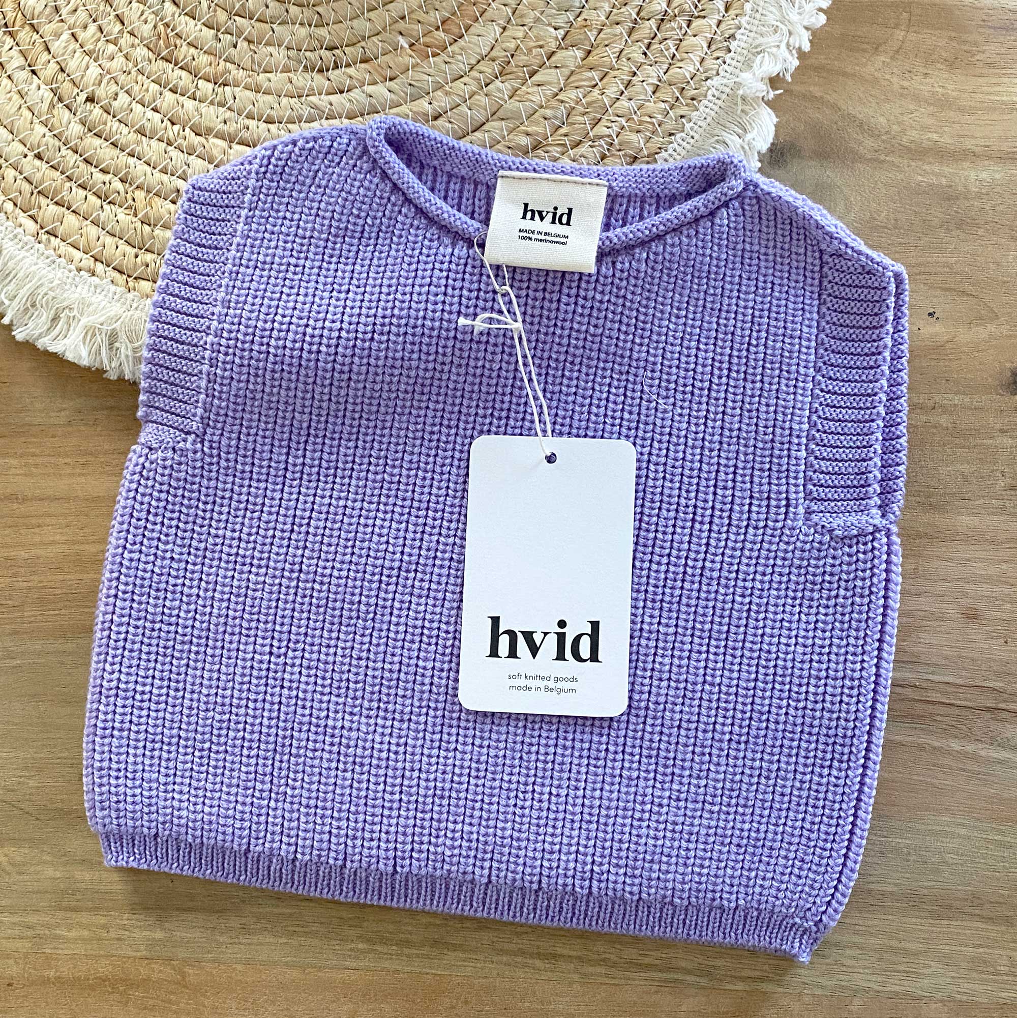 Gilet bébé en laine mérinos Harvey HVID