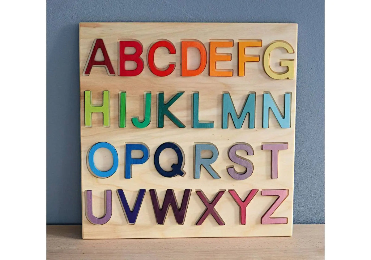 Puzzle alphabet en bois grimm's Grimms