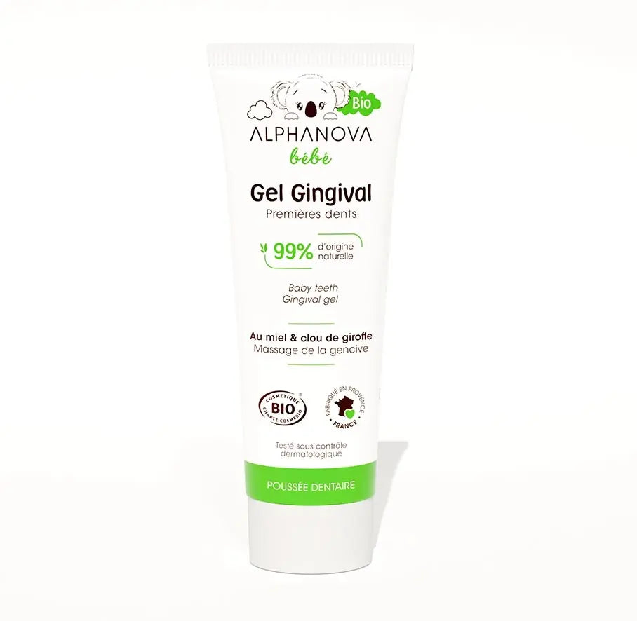 Gel gingival premières dents Alphanova