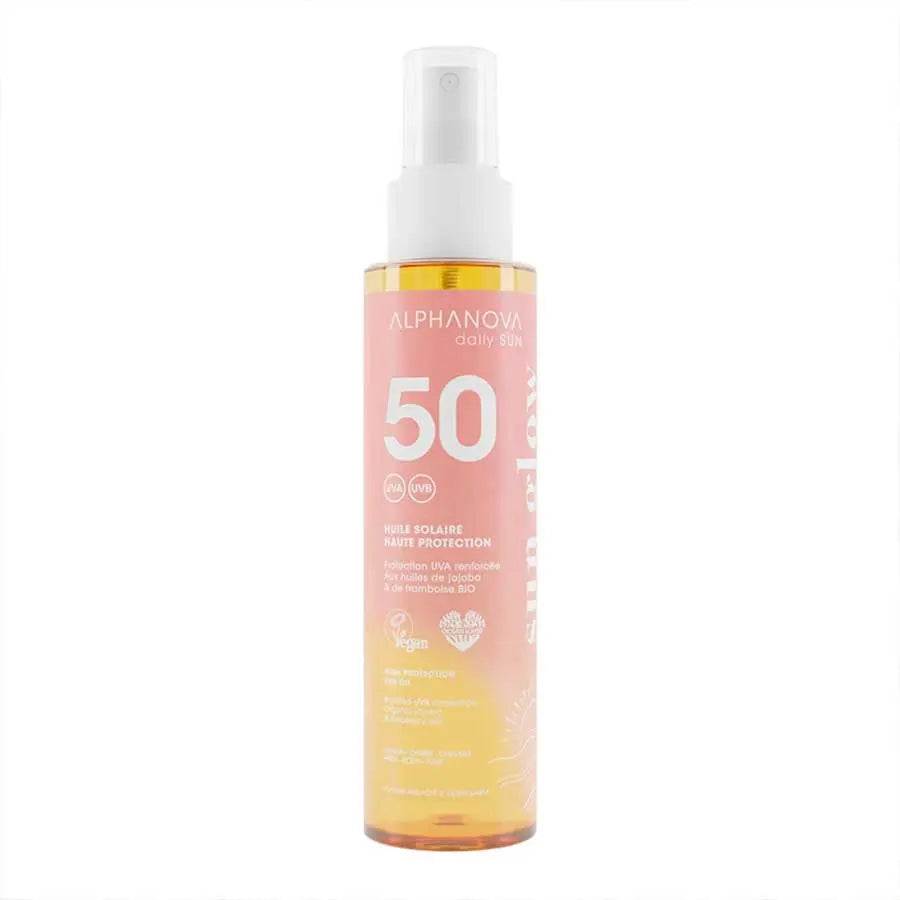 Huile solaire Haute protection SPF50 Alphanova