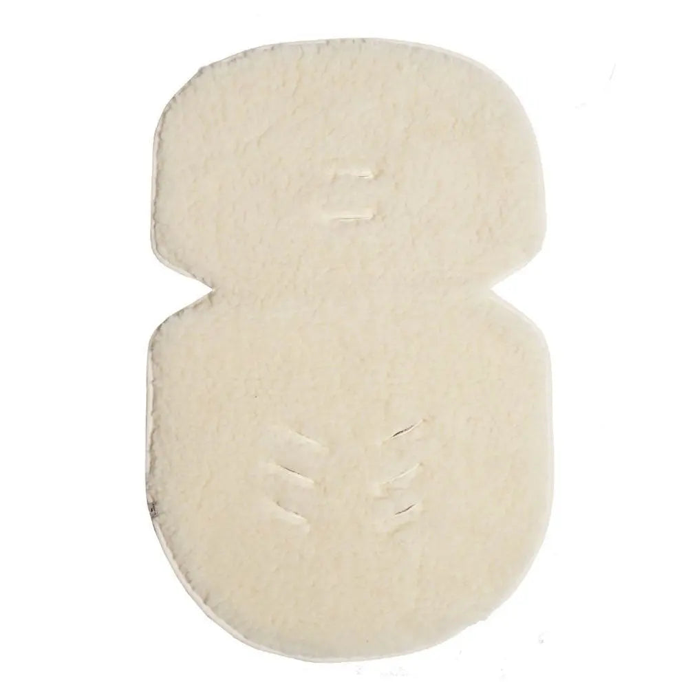 Assise de poussette réversible laine/lin Alwero