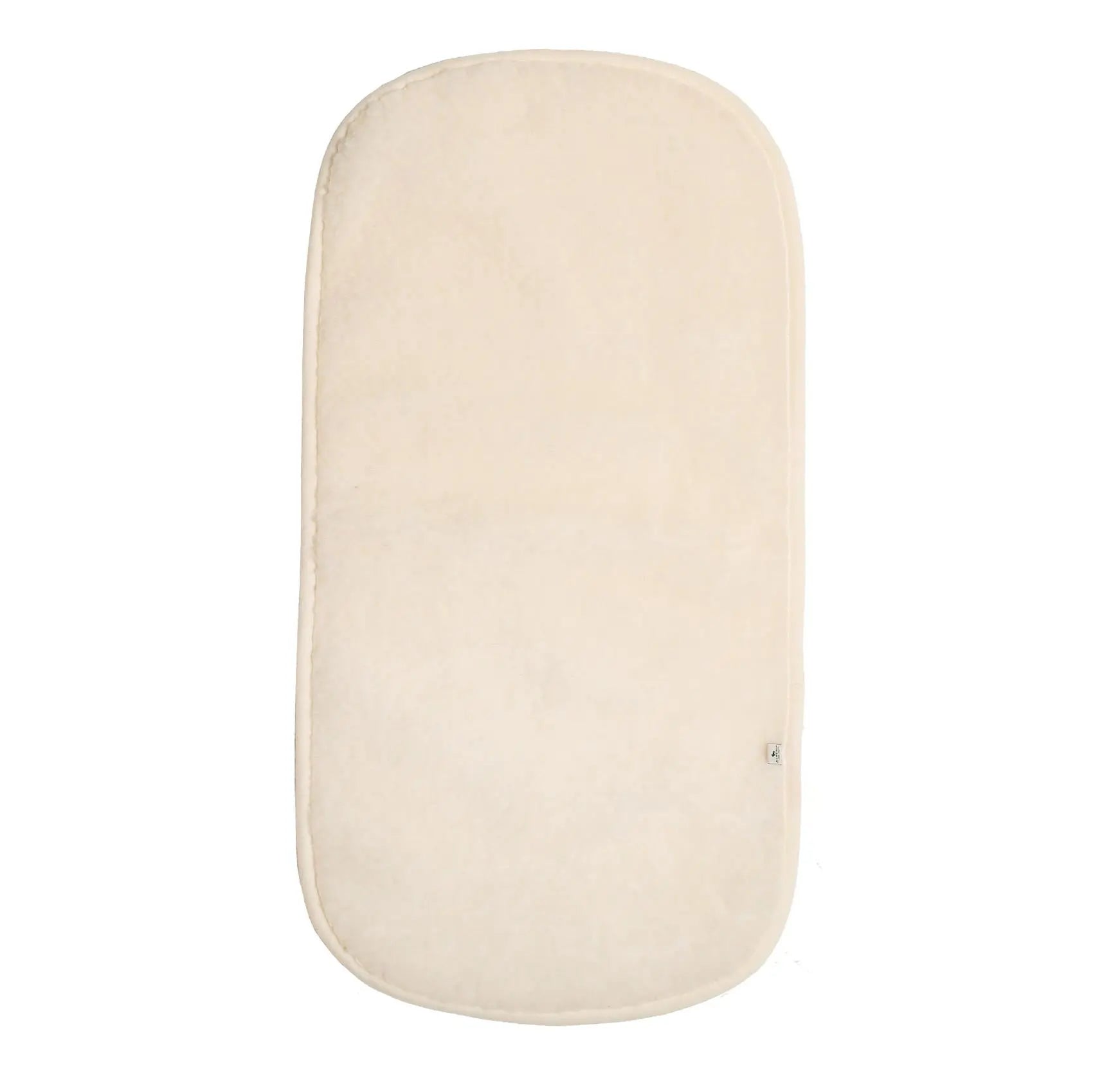 Protège matelas en laine pour couffin Alwero - Beige