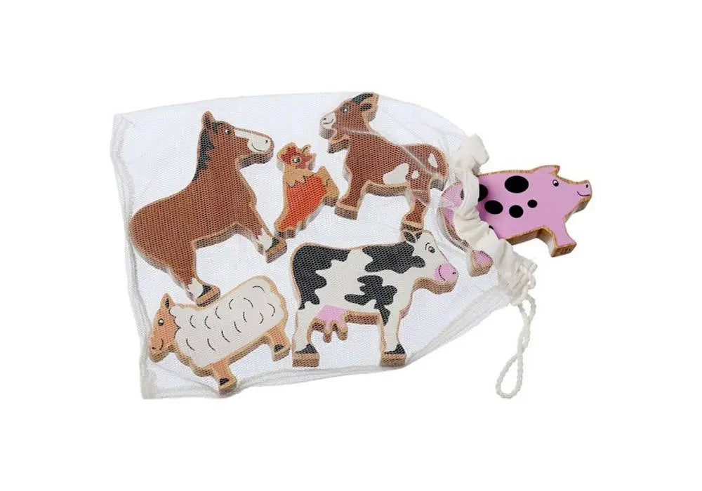 6 animaux de la ferme Lanka Kade - Lilinappy