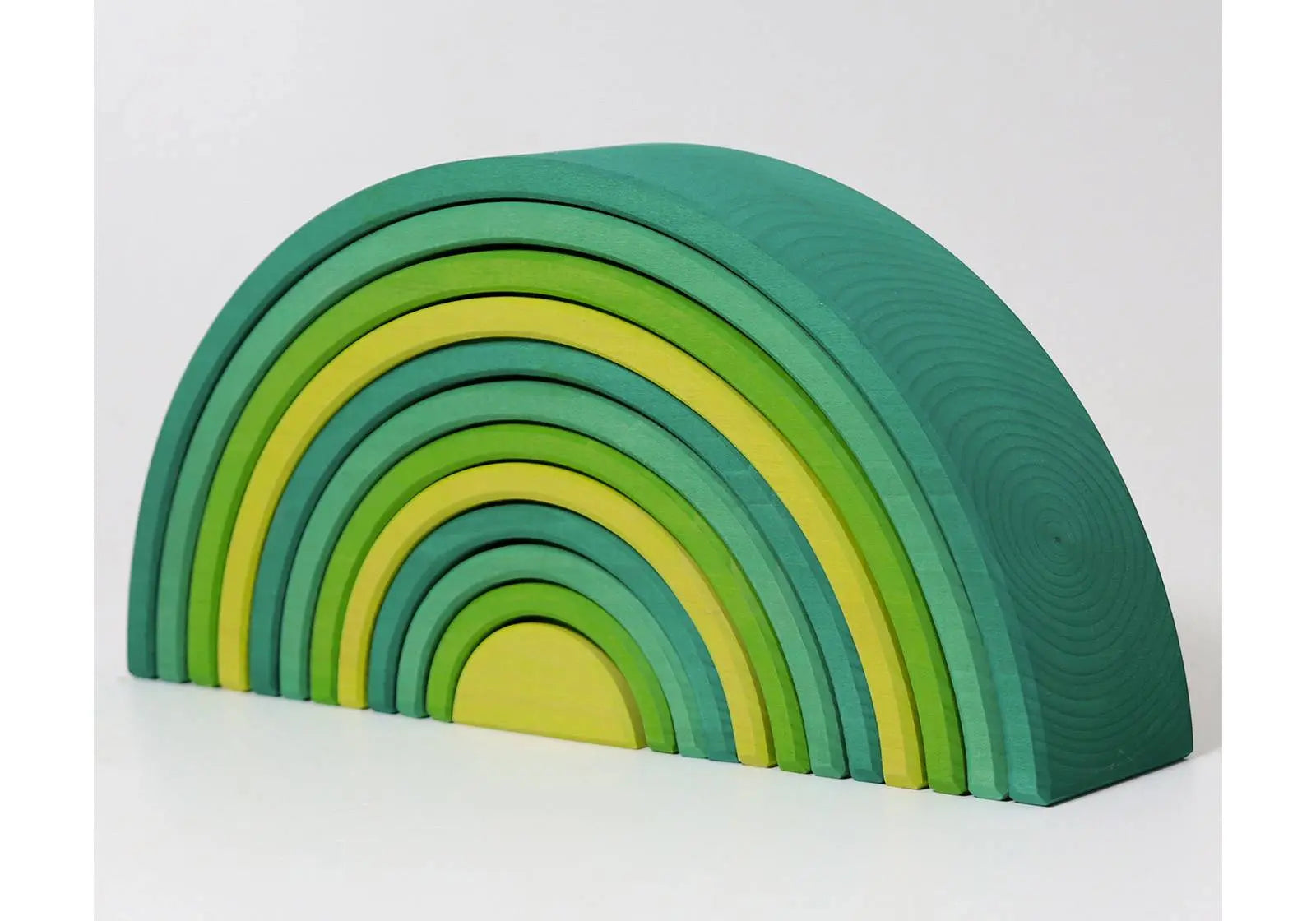 Arc-en-ciel grand modèle 12 pièces Grimm's Forest Green