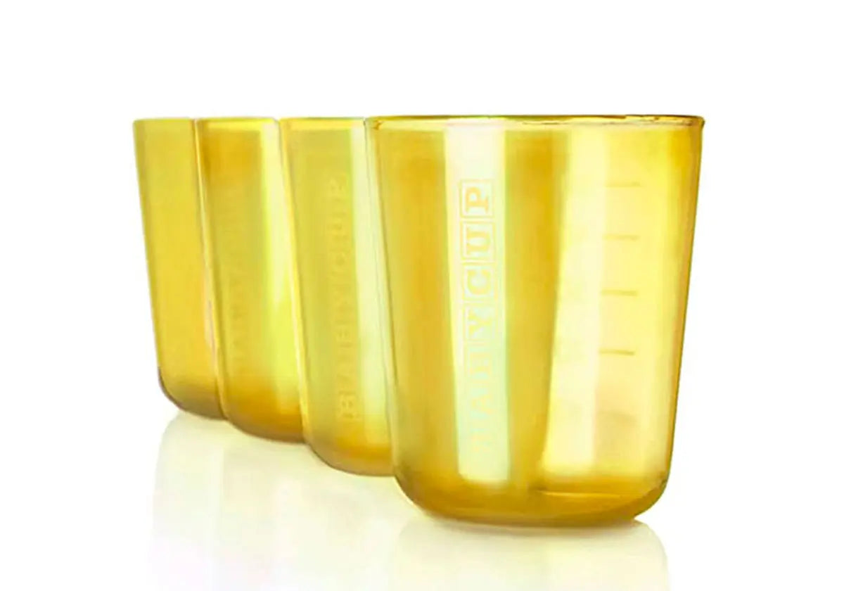 Lot de 4 Mini tasses Babycup - Jaune
