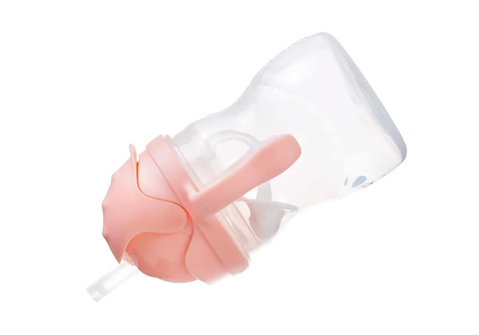 Tasse d’apprentissage avec paille pondérée b.box - Abricot - Lilinappy