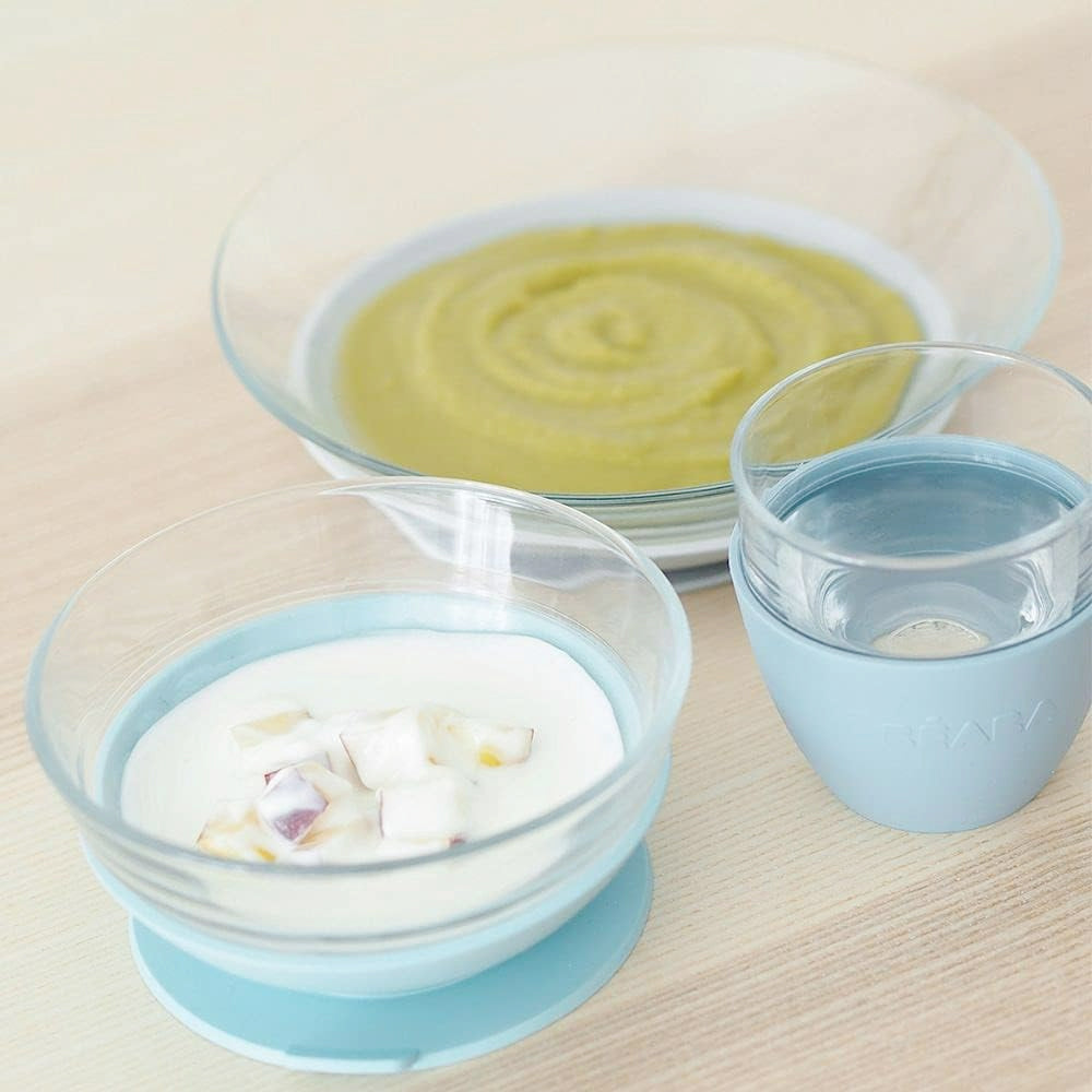 Coffret repas bébé en verre Béaba x Duralex - Jungle