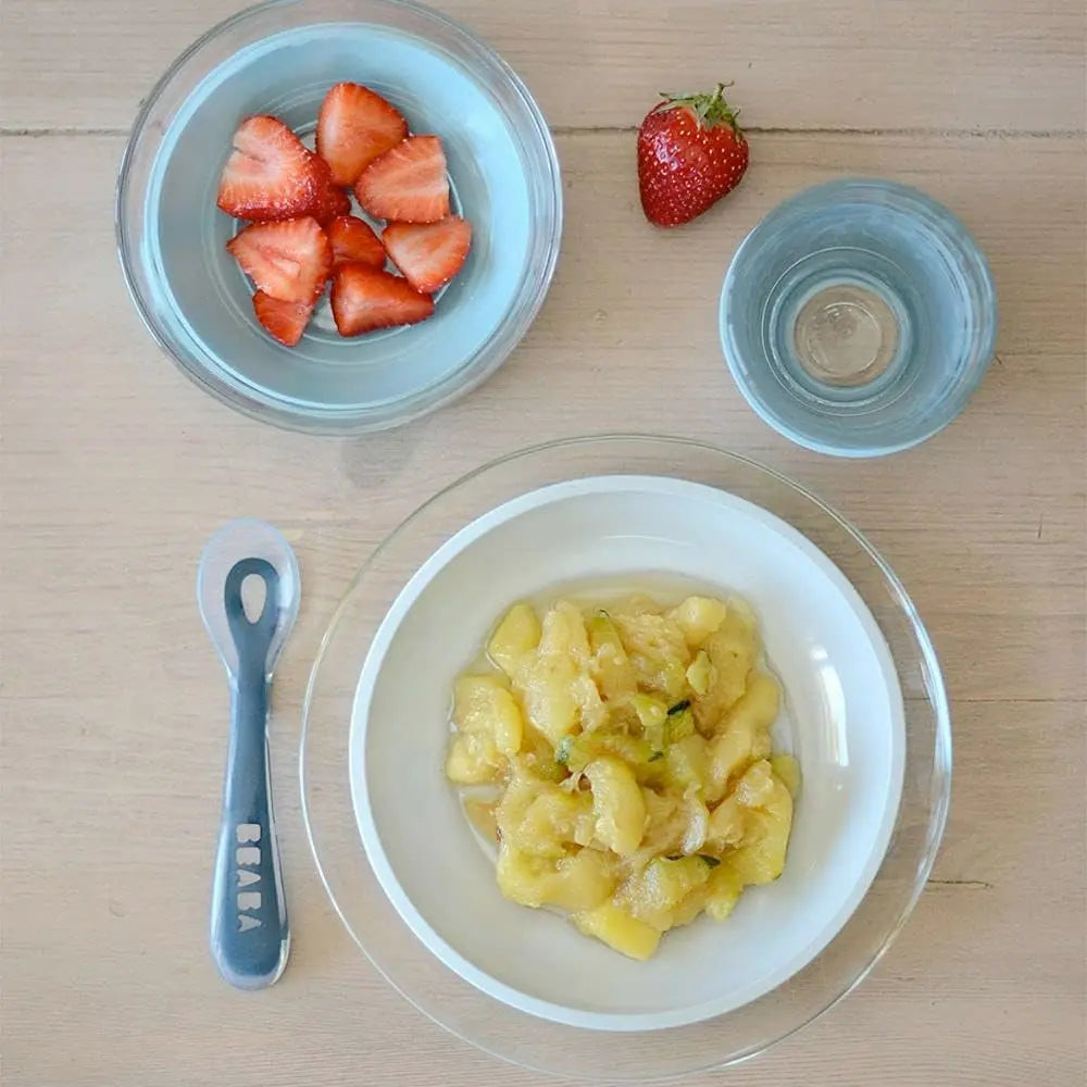 Coffret repas bébé en verre Béaba x Duralex - Jungle