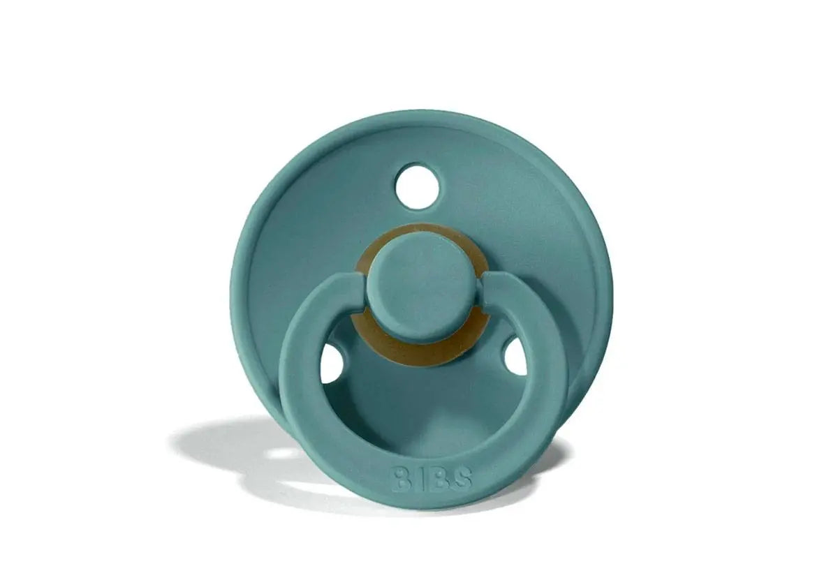 Tétine en caoutchouc naturel Bibs - Bleu étang - Lilinappy