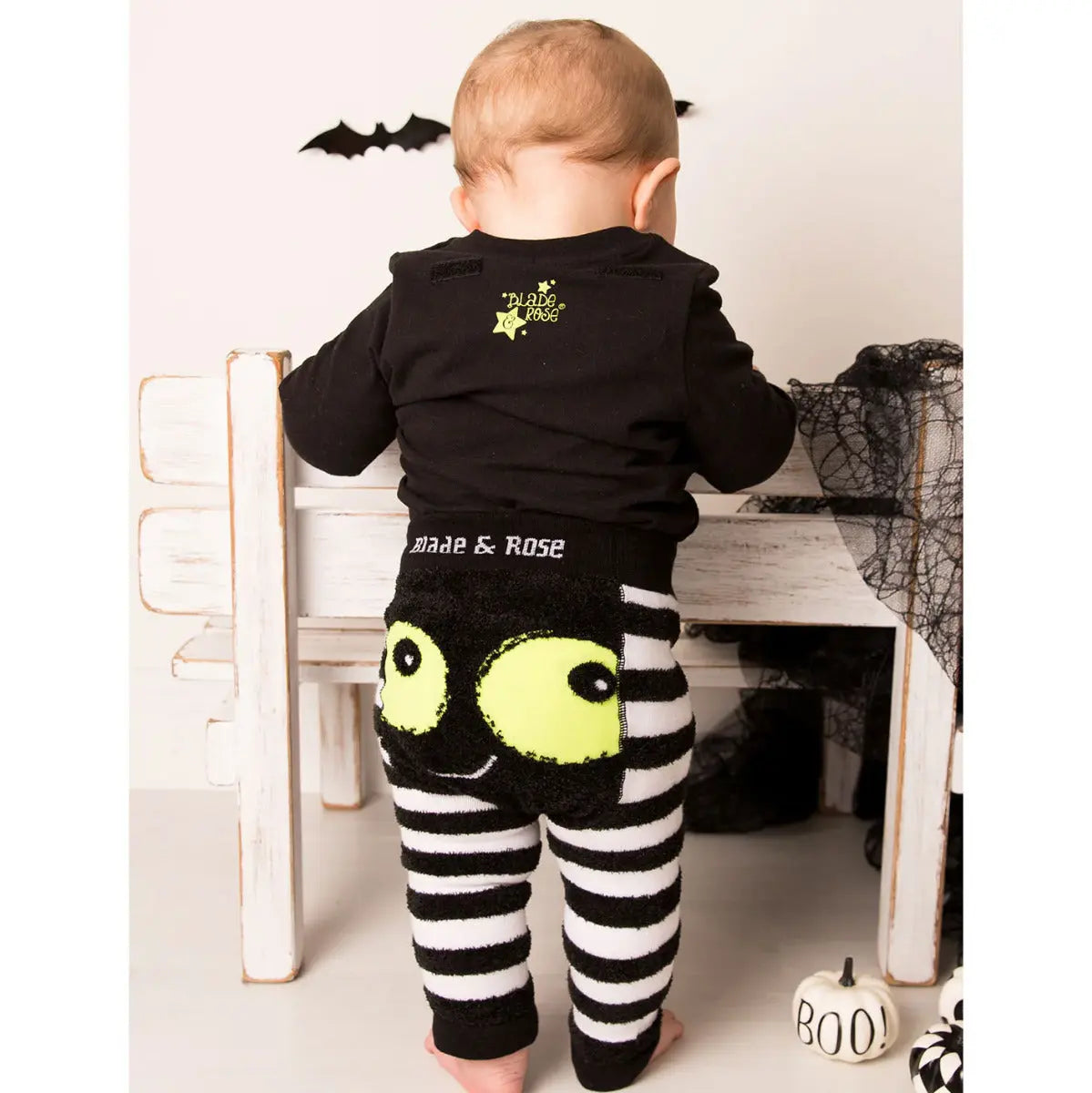 Set tee-shirt, leggings et cape Blade Rose - Araignée - Lilinappy