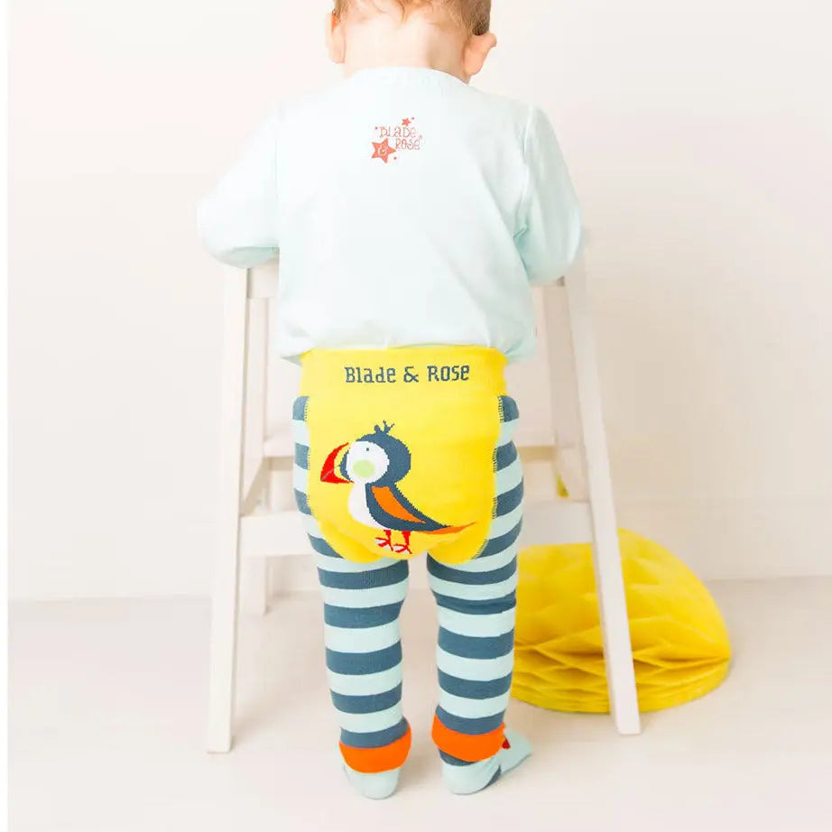 Leggings bébé Blade and Rose - Finley The Puffin - Lilinappy