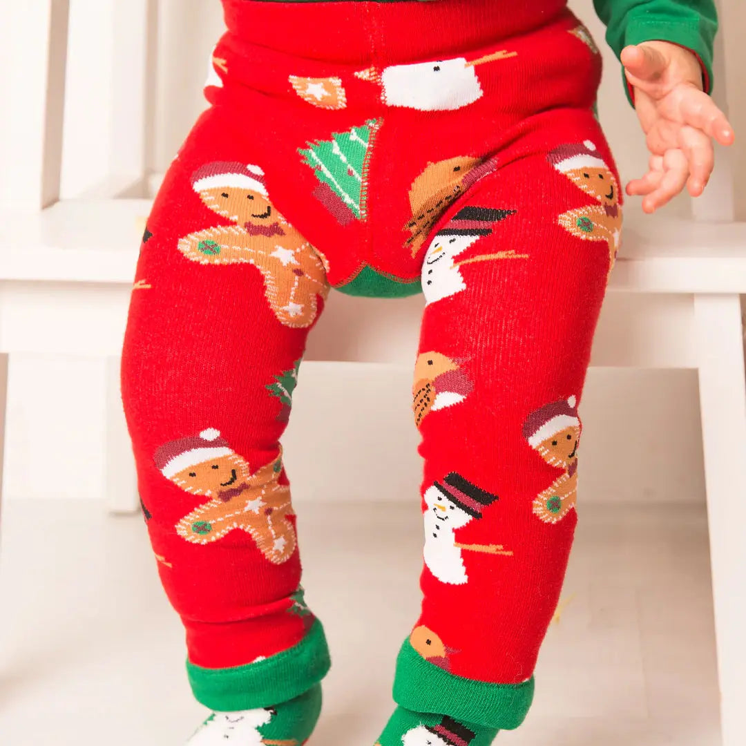 Leggings bébé Blade and Rose - Bonhomme de neige - Lilinappy