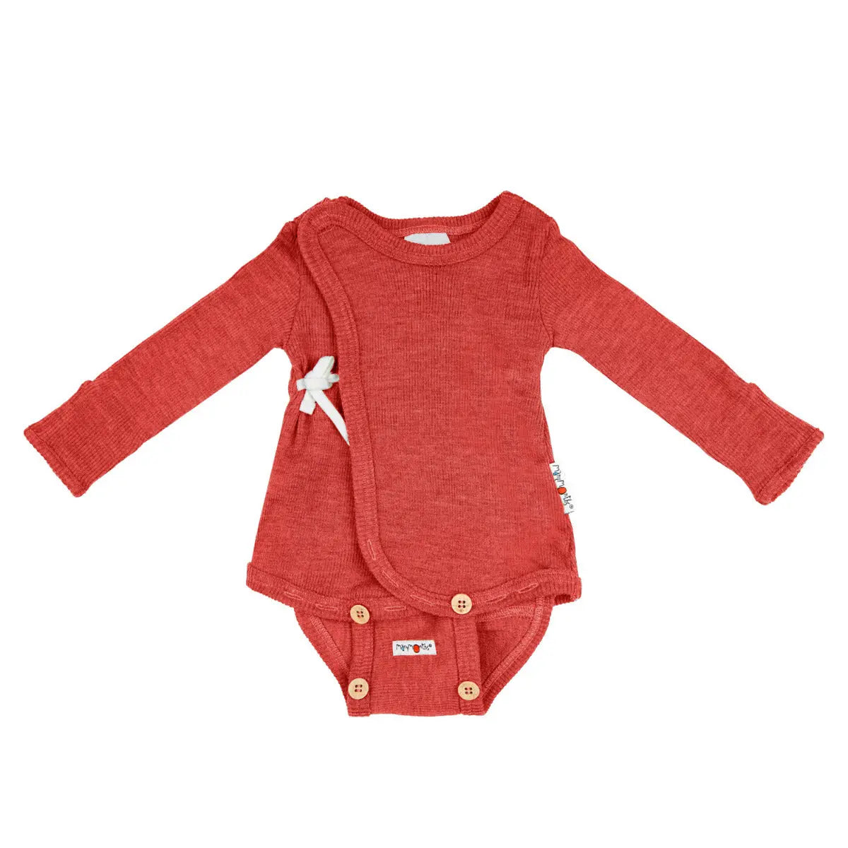 Body Kimono en laine mérinos Manymonths - Red Canyon