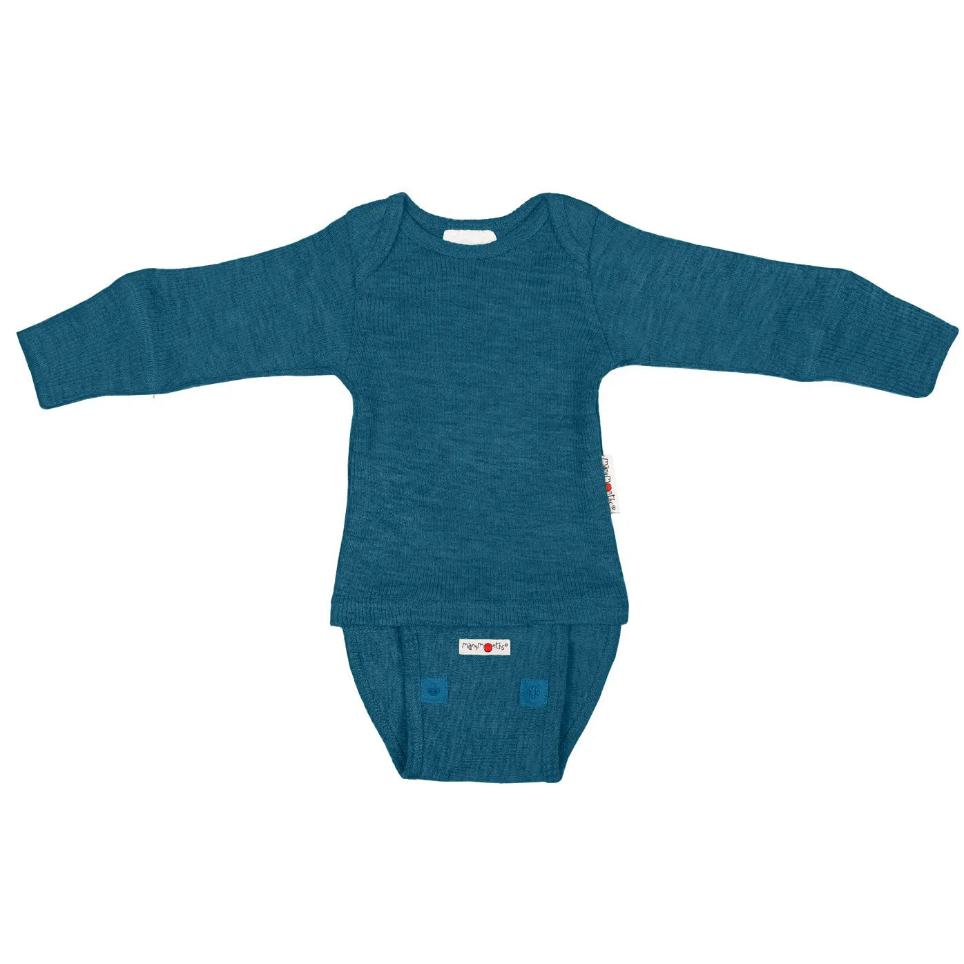 Body/Shirt évolutif ML en laine Manymonths - Lilinappy