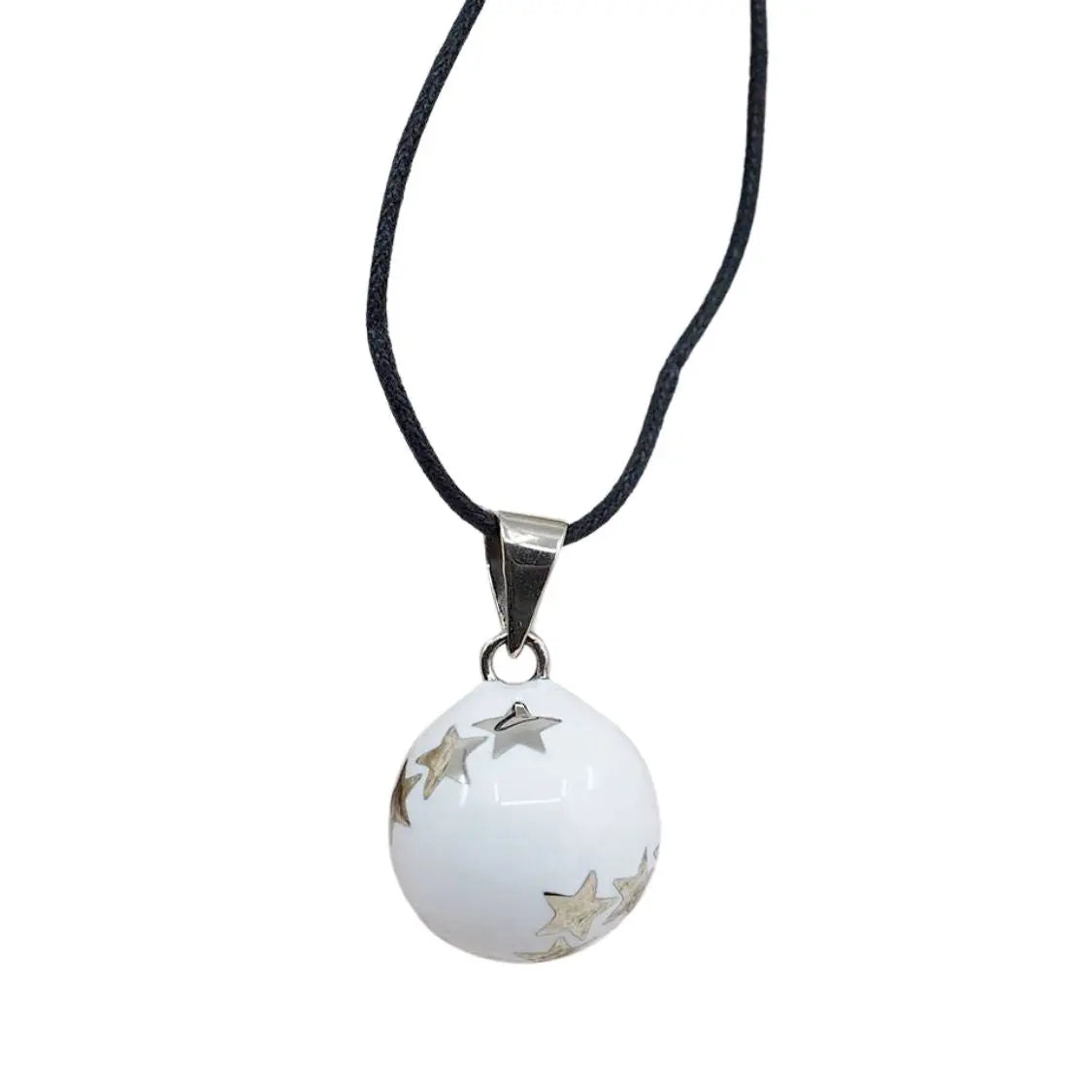 Bola de grossesse - Petites étoiles Blanc - Lilinappy
