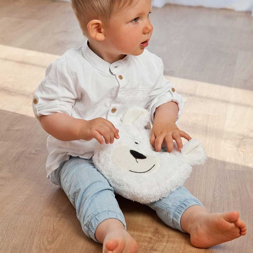 Coussin bouillotte bébé Grünspecht ice bear