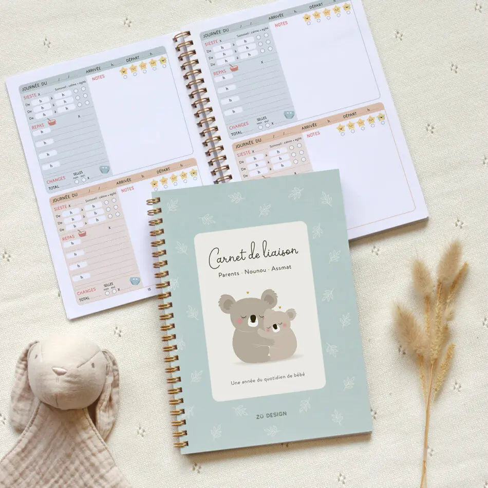 Carnet de liaison parents-nounou Zü - Lilinappy