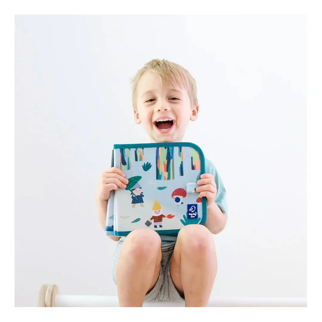 Carnet ardoise Jaq Jaq Bird - Timeless Wonder Gnomes - Lilinappy