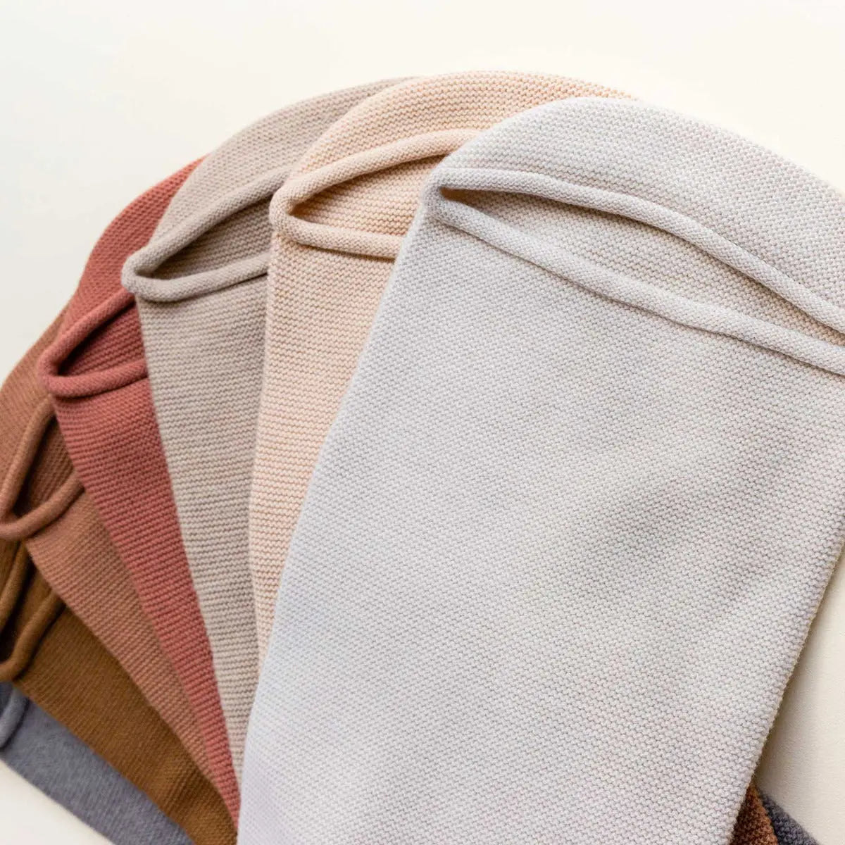 Cocon d'emmaillotage en laine mérinos HVID - Gris clair - Lilinappy