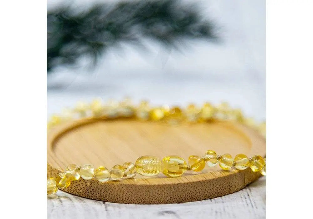 Collier d'ambre pour bébé Irreversible Bijoux - Lemon Irreversible bijoux