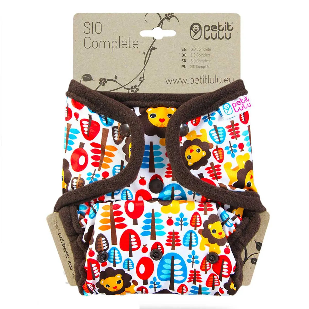 Couche lavable Tout-En-2 Petit Lulu à pressions